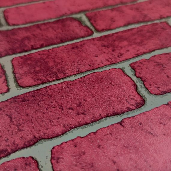 Самоклеюча плівка червона цегла 0,45х10м SW-00001269 | Зображення 1