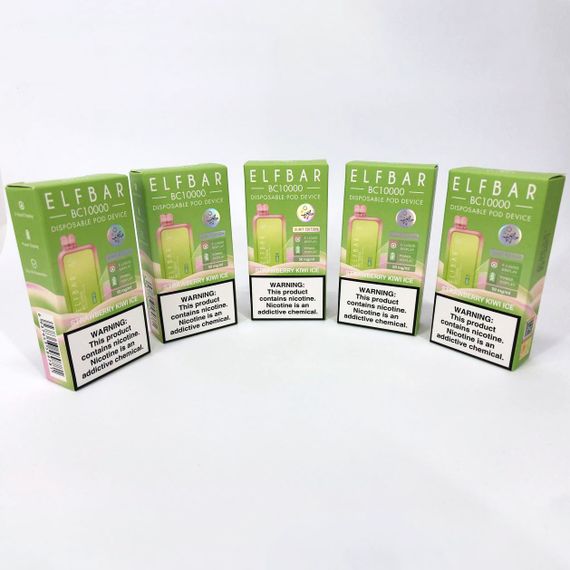 Elf Bar BC10000 смак Полуниця Ківі (Strawberry Kiwi Ice) (ws25661) | Зображення 3