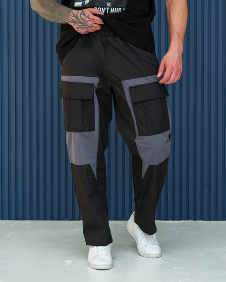 Штаны карго Лейкерс антрацит-черн S | Зображення 7