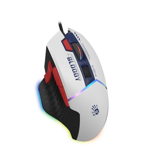 Миша ігрова A4Tech W95 Max Bloody, колір білий, активоване ПЗ | Зображення 7