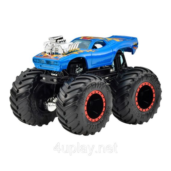 Подарунковий набір 2 монстр-траки Хот Вілс Роджер Доджер Оригінал Hot Wheels Monster Trucks Rodger Dodger vs Poison Pinto | Зображення 3
