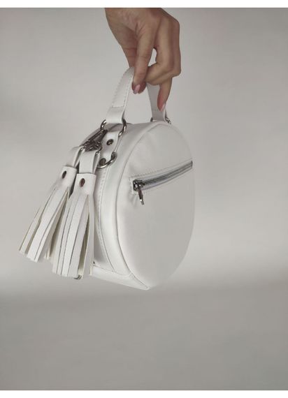 Сумка кроссбоді Sambag Bale MZN білий 20 х 20 х 10 см (52200008) | Зображення 1