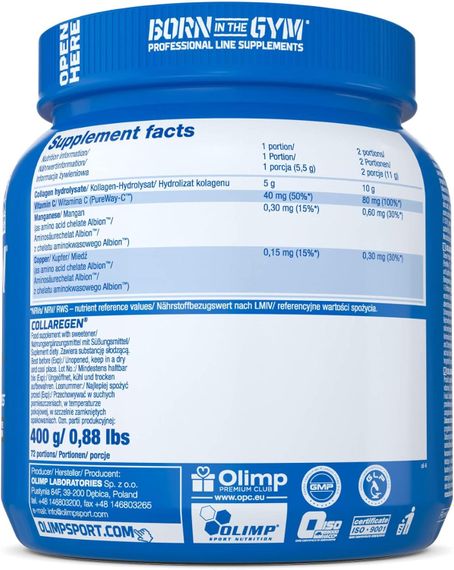 Collaregen (лимон) 400g | Зображення 1