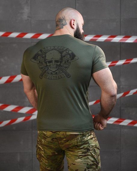 Тактична футболка потоотводящая SABUR ВІКІНГ ОЛИВА ВТ0975 | Зображення 2