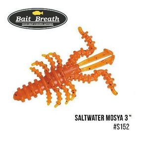 Приманка Bait Breath Saltwater Mosya 3" (6 шт.) (S152 Orange／red)