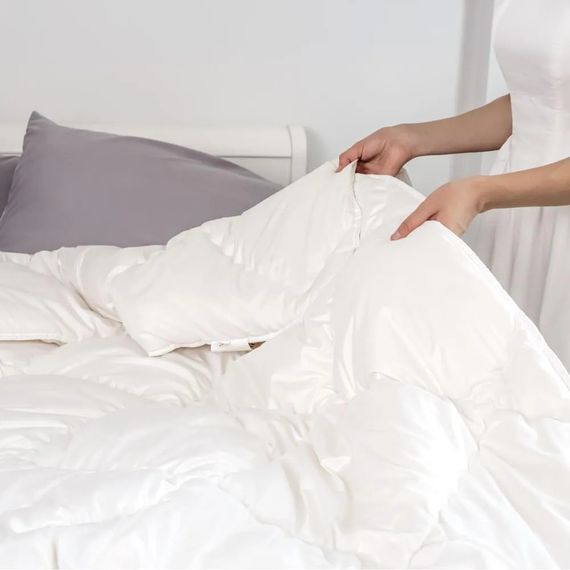 Ковдра полуторна ТЕП CLOUD TOUCH SILK 1-04567_00000 210х150 см біла | Зображення 5
