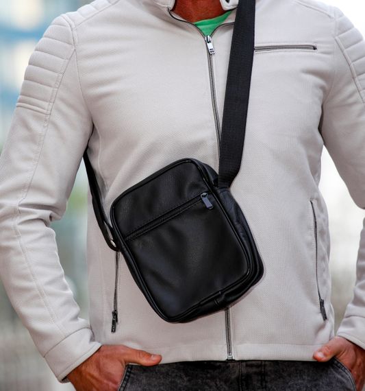 Сумка чоловіча плечова чоловіча сумка, Органайзери сумка-барсетка через плече, Міська сумка-месенджер VR-52 | Зображення 9