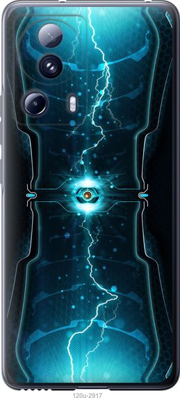 Чехол на Xiaomi 13 Lite Молнии в цилиндре "120u-3017-17620"