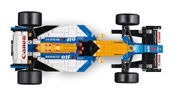 Конструктор LEGO Icons Williams Racing FW14B і Найджел Менселл 10353 | Зображення 3