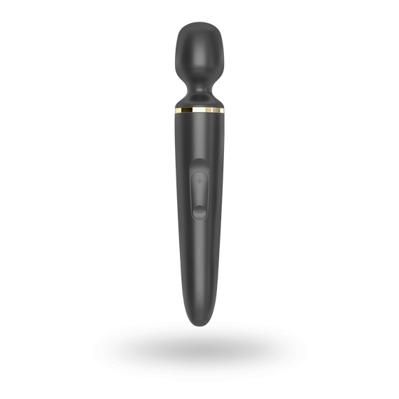 Вібромасажер Satisfyer Wand-er Woman (Black/Gold), водонепроникний, потужний, розмір XXL | Зображення 4