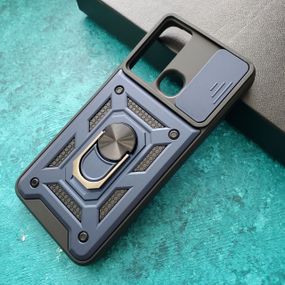 Чохол Defender з захистом камери для Infinix Hot 20i колір Синiй