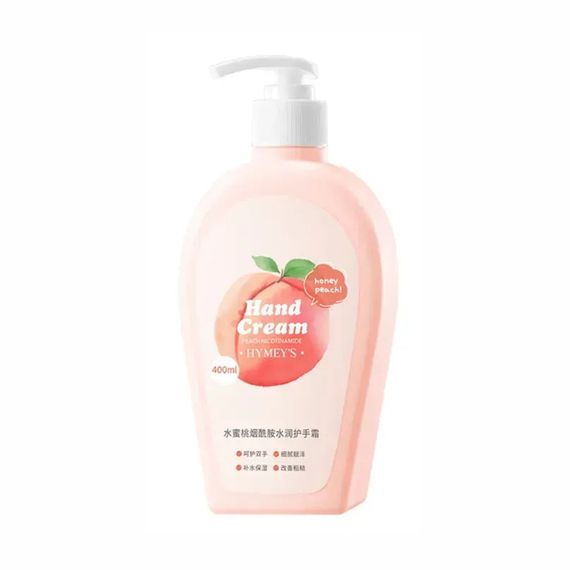 Крем для рук з екстрактом медового персика Hymeys Honey Peach Hand Cream, 400г