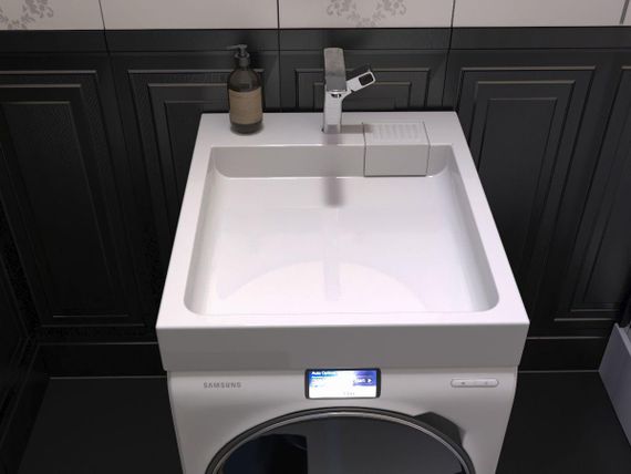 Умивальник на пральну машину Redokss San PROTON 51x60см | Зображення 1