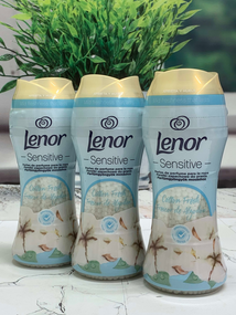 Парфумовані гранули для прання Lenor Cotton Fresh / Бавовняна свіжість 210 г Ніжний та гіпоалергенний аромат