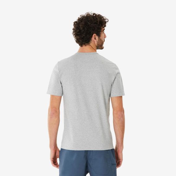 Футболка чоловіча NH100 сіра - 3XL. | Зображення 2