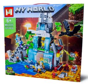 Конструктор MG1215 My World "Горная крепость" 725 деталей, в коробке (6920250712154)