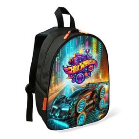 Рюкзак детский Хот Вилс / Hot Wheels школьный/городской 34х27х13 см для мальчика (02673)