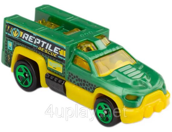 Hot Wheels: HW City. Хот Вілс: Місто. Набір із 5-ти машинок: Rescue Duty, Rogue Hog, Fangster, Alpha Pursuit, Bread Box | Зображення 4