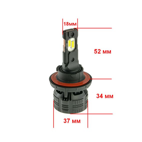 Світлодіодна лампа Decker LED PL-03 5K H13 HiLow Can Bus (1 лампа) | Зображення 2
