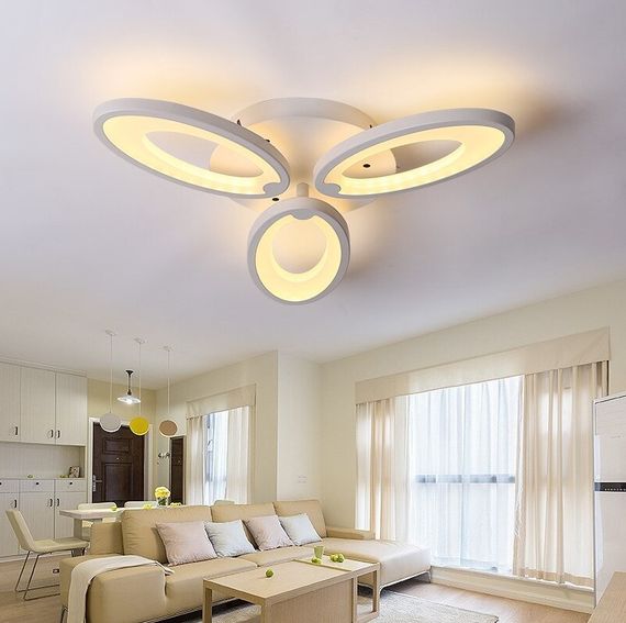 Люстра светодиодная потолочная 30W WW WH (BL-467C/3) | Зображення 3