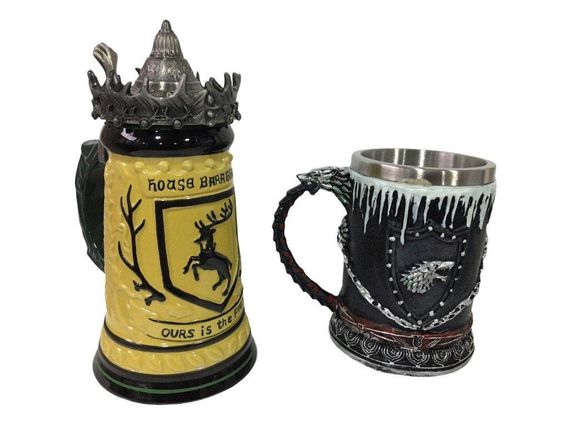 Подарунковий набір Кухоль Game Of Thrones House Герб Баратеонів Гра Престолів і Winter Is Coming Stark | Зображення 3