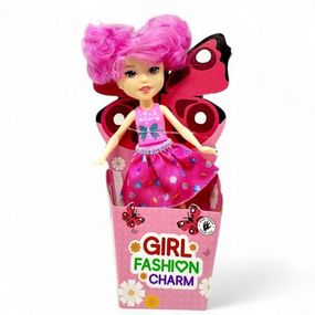 Лялька "Fashion charm" (висота 15 см) рожевий