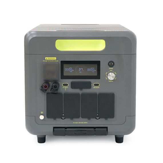 Портативна зарядна станція FOSSiBOT F7200, 7200W/5220Wh LiFePO₄, MPPT 2500W max XT90/120-450V, XT60-12V/10А, 2xDC5521-12V-3A, | Зображення 2