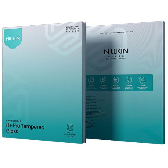 Защитное стекло Nillkin (H+ PRO) для Apple iPad 10.9" (2022-24) / 11" (A16) 2025 (+ аппликатор) Прозрачный | Зображення 4
