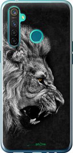 Чохол на Realme 5 Pro Лев "1080u-1861-2448"
