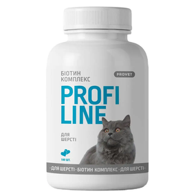Вітаміни для котів PROVET Profiline Біотин Комплекс для шерсті 180 шт