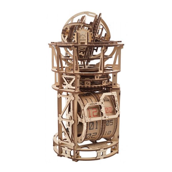 Конструктор Ugears Астроном. Настільний годинник із турбійоном (6337289) | Зображення 6
