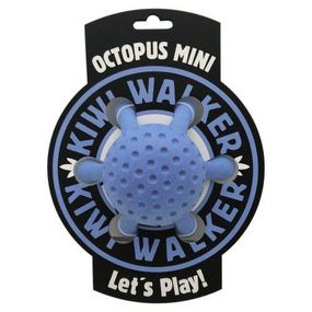 Іграшка Kiwi Walker «Вісьмоніг» для собак, блакитний, 13 см