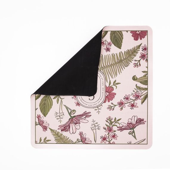 Захисний килимок для ванної кімнати діатомітовий вологоабсорбуючий 58*57 см HP-42-2P | Зображення 1