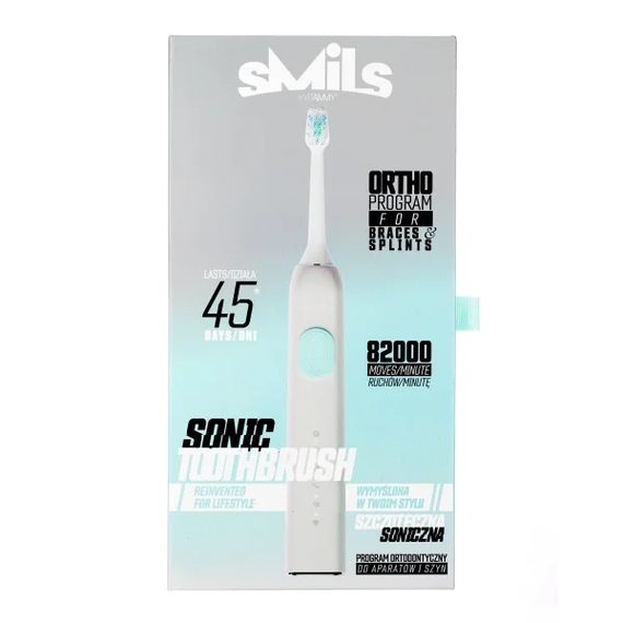 Електрична зубна щітка Vitammy SMILS Aluminium, стальна | Зображення 5