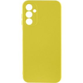 Чехол TPU GETMAN Liquid Silk Full Camera для Samsung Galaxy A24 4G Желтый / Flash