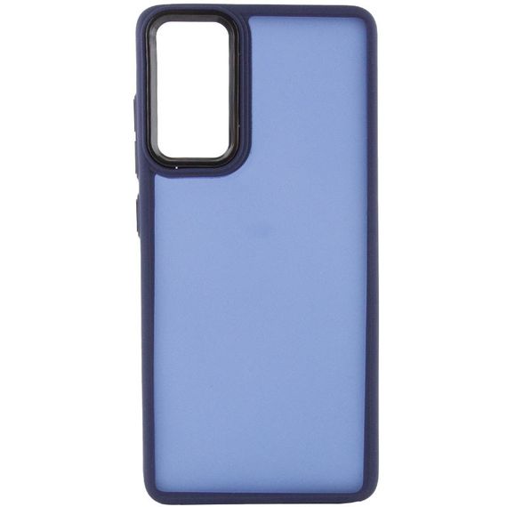 Чохол TPU+PC Lyon Frosted для Samsung Galaxy S20 FE Navy Blue | Зображення 1