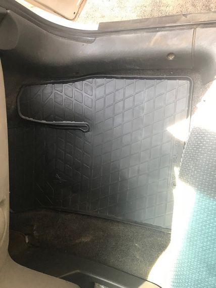 Гумові килимки (Stingray) 4 шт, Premium - без запаху гуми для Fiat Doblo II 2005-2010 рр | Зображення 2
