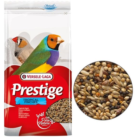Корм для тропічних птахів, зябликів, в'юрків Versele-Laga Prestige Tropical Finches, 1 кг