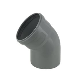 Коліно внутрішнє каналізаційне PolMark ф 110мм x45°