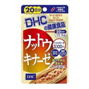 Комплекс для профилактики давления и кровообращения DHC Nattokinase 3100 FU 20 Tabs