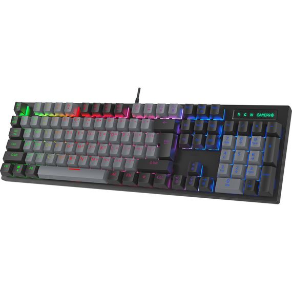 Клавіатура GamePro MK105B LED Blue Switch USB Black (MK105B) | Зображення 2