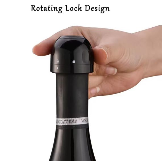 WineStopper багаторазова вакуумна пробка для шампанського | Зображення 4