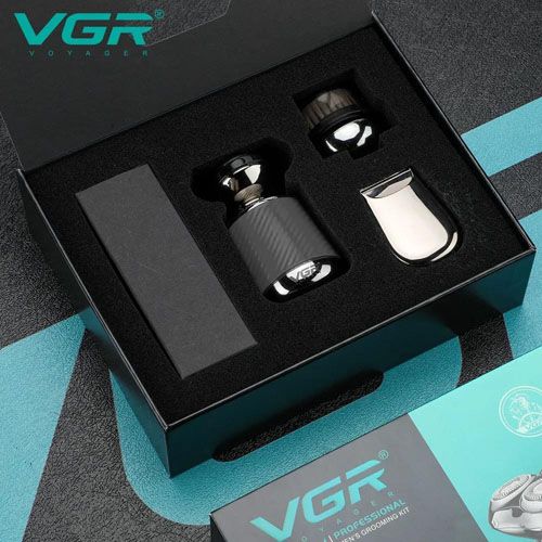 Электробритва VGR V-391, профессиональная электробритва, электробритва с насадками для бороды | Зображення 3