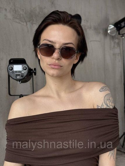 Женские Очки Miu brown 4 ДЛ7238 | Зображення 4