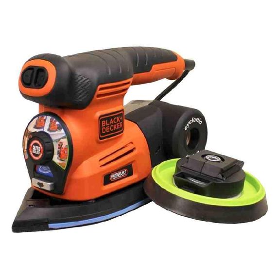 Шліфмашина ексцентрикова мережева BLACK+DECKER KA280K | Зображення 1
