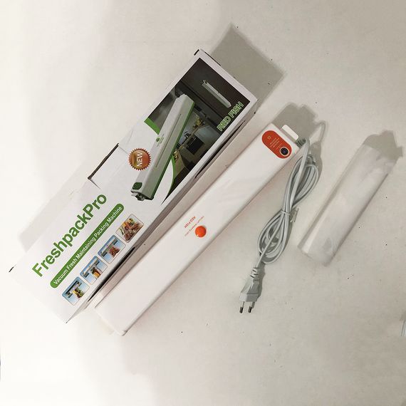 Вакууматор Freshpack Pro вакуумний пакувальник їжі, побутової. JE-267 Колір помаранчевий | Зображення 7