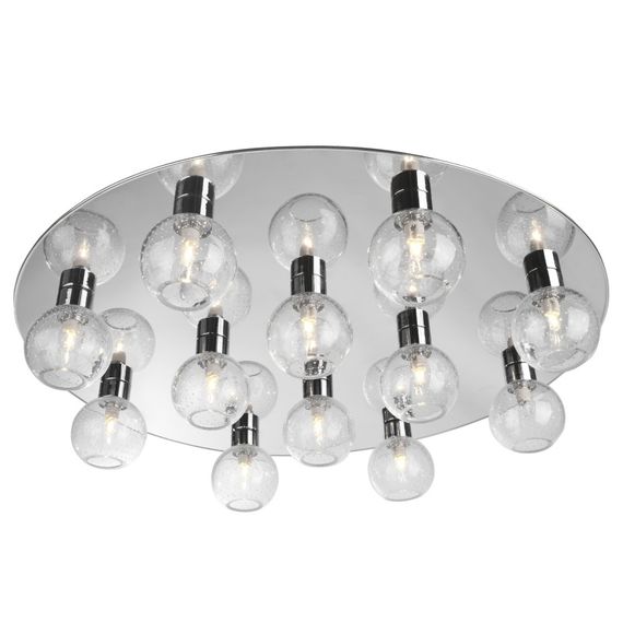 Люстра молекула потолочная с подсветкой LED G9 40W CH (BL-659C/12)