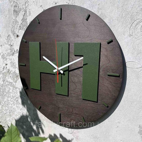 Настінний годинник з логотипом компанії Корпоративний подарунок тематичний брендований годинник | Зображення 8