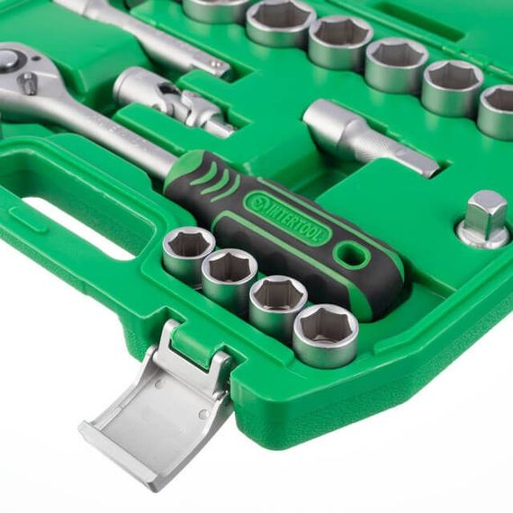 Набір інструментів 1/2", 21 од. INTERTOOL ET-6021SP | Зображення 3