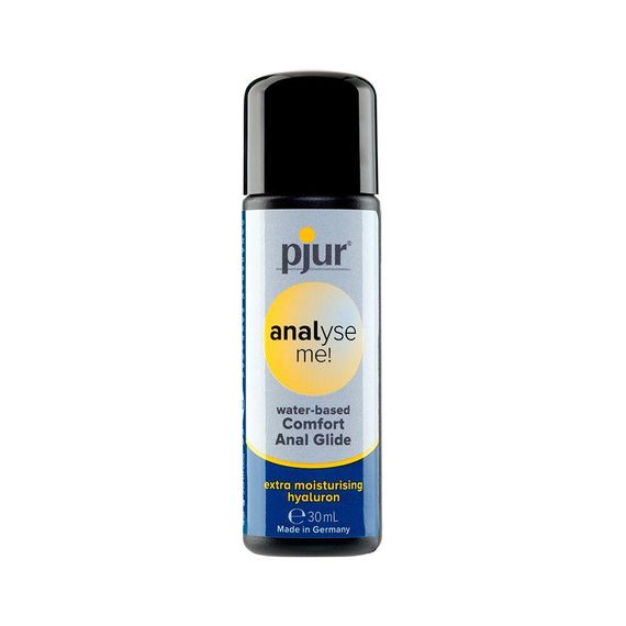 Анальна змазка pjur analyse me! Comfort water glide на водній основі з гіалуроном, 30 мл